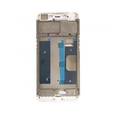 Lcd Frame Middle Chassis For Oppo A71 2018 White By - Maxbhi Com