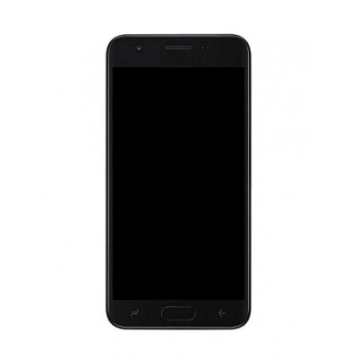 Lcd Frame Middle Chassis For Samsung Galaxy J3 2018 Black By - Maxbhi Com