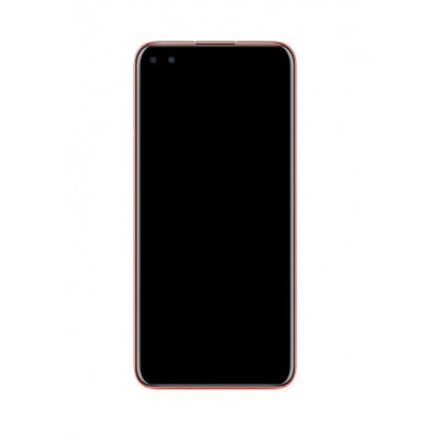 Lcd Frame Middle Chassis For Huawei Nova 6 Black By - Maxbhi Com
