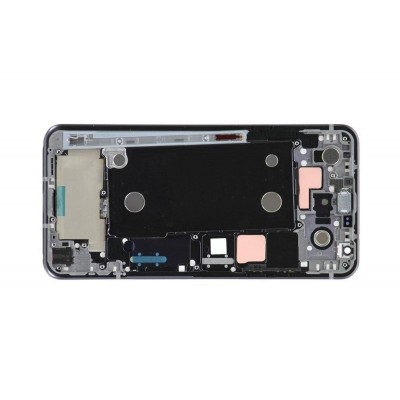 Lcd Frame Middle Chassis For Lg Stylo 5 Grey By - Maxbhi Com