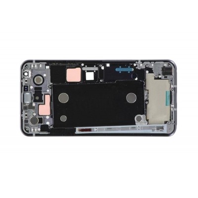 Lcd Frame Middle Chassis For Lg Stylo 5 Grey By - Maxbhi Com