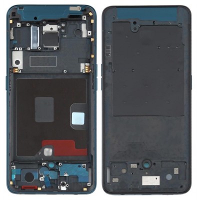 Lcd Frame Middle Chassis For Oppo Reno 5g Green By - Maxbhi Com