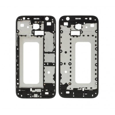 Lcd Frame Middle Chassis For Samsung Galaxy J3 2017 White By - Maxbhi Com