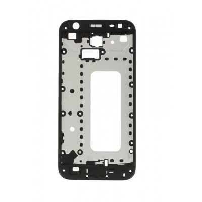 Lcd Frame Middle Chassis For Samsung Galaxy J3 2017 White By - Maxbhi Com