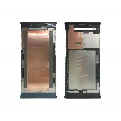 Lcd Frame Middle Chassis For Sony Xperia L1 Black By - Maxbhi Com