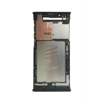 Lcd Frame Middle Chassis For Sony Xperia L1 Black By - Maxbhi Com