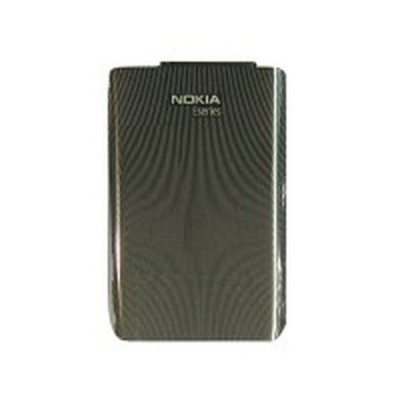 Back Cover For Nokia E72 - Silver