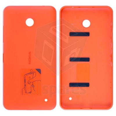 Back Cover For Nokia Lumia 630 Dual SIM - Orange
