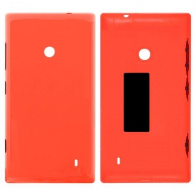Back Cover For Nokia Lumia 525 Orange - Maxbhi Com