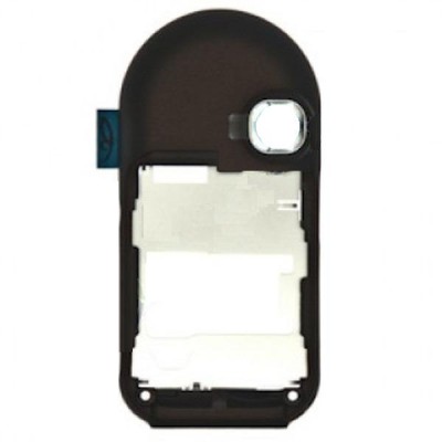 Back Panel Cover For Nokia 7370 Black - Maxbhi Com