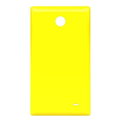 Back Panel Cover For Nokia X Dual Sim Rm980 Yellow - Maxbhi Com