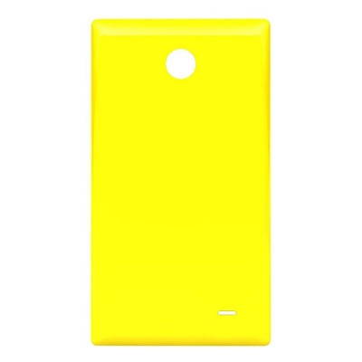 Back Panel Cover For Nokia X Dual Sim Rm980 Yellow - Maxbhi Com