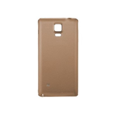Back Panel Cover For Samsung Galaxy Note 4 Duos Smn9100 Gold - Maxbhi.com