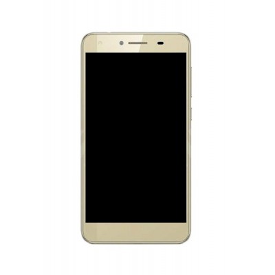 Lcd Frame Middle Chassis For Huawei Y6ii Compact Gold By - Maxbhi Com
