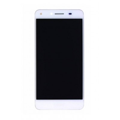 Lcd Frame Middle Chassis For Huawei Y6ii Compact White By - Maxbhi Com