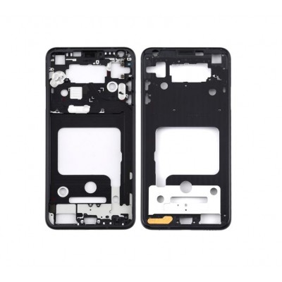 Lcd Frame Middle Chassis For Lg V35 Thinq Black By - Maxbhi Com