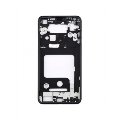Lcd Frame Middle Chassis For Lg V35 Thinq Black By - Maxbhi Com