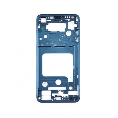 Lcd Frame Middle Chassis For Lg V35 Thinq Blue By - Maxbhi Com