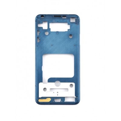 Lcd Frame Middle Chassis For Lg V35 Thinq Blue By - Maxbhi Com