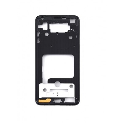 Lcd Frame Middle Chassis For Lg V35 Thinq White By - Maxbhi Com