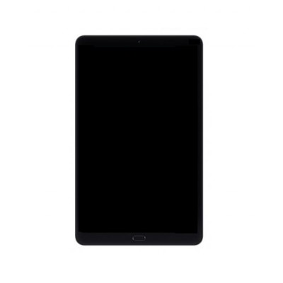 Lcd Frame Middle Chassis For Xiaomi Mi Pad 4 Plus Black By - Maxbhi Com