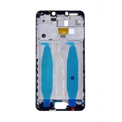 Lcd Frame Middle Chassis For Asus Zenfone 4 Max Black By - Maxbhi Com