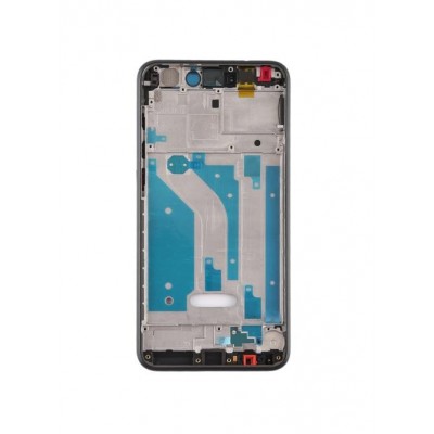 Lcd Frame Middle Chassis For Huawei P8 Lite 2017 Black By - Maxbhi Com
