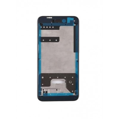 Lcd Frame Middle Chassis For Huawei P8 Lite 2017 Black By - Maxbhi Com