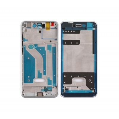 Lcd Frame Middle Chassis For Huawei P8 Lite 2017 White By - Maxbhi Com