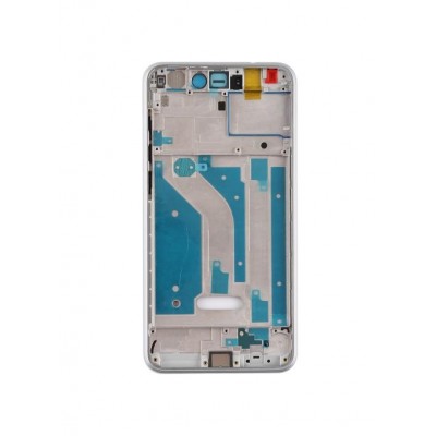 Lcd Frame Middle Chassis For Huawei P8 Lite 2017 White By - Maxbhi Com