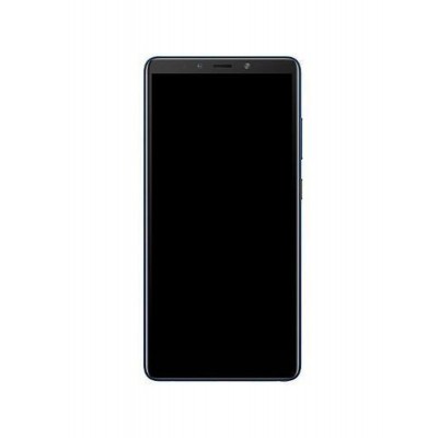 Lcd Frame Middle Chassis For Infinix Note 6 Black By - Maxbhi Com