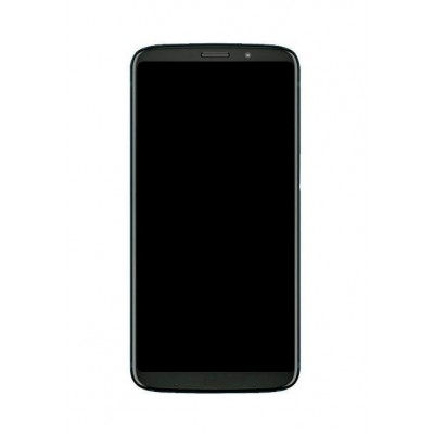 Lcd Frame Middle Chassis For Motorola Moto Z3 Black By - Maxbhi Com