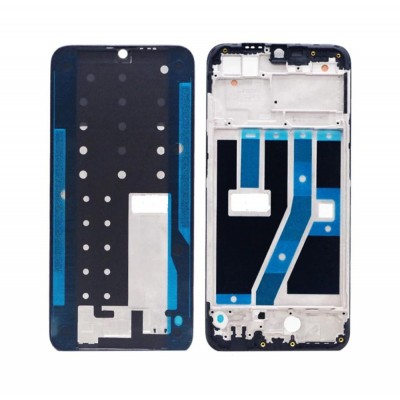 Lcd Frame Middle Chassis For Realme C2 2020 White By - Maxbhi Com