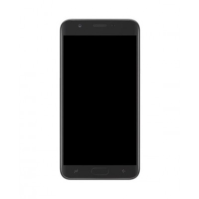 Lcd Frame Middle Chassis For Samsung Galaxy J7 2018 Black By - Maxbhi Com