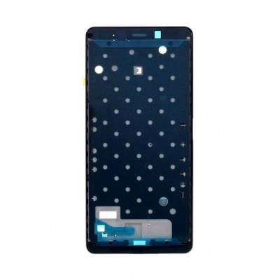 Lcd Frame Middle Chassis For Sony Xperia L3 Black By - Maxbhi Com