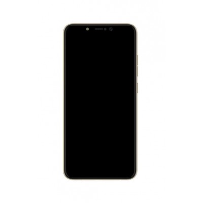 Lcd Frame Middle Chassis For Tecno Spark 3 Pro Gold By - Maxbhi Com