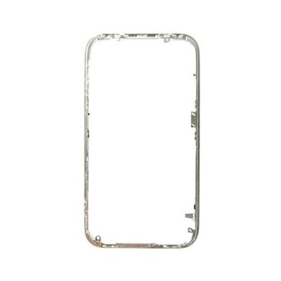 Lcd Frame Middle Chassis For Apple Iphone 3g 16gb White By - Maxbhi Com