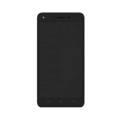 Lcd Frame Middle Chassis For Tecno Mobile Spark Black By - Maxbhi Com