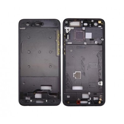 Lcd Frame Middle Chassis For Honor 9 Black By - Maxbhi Com
