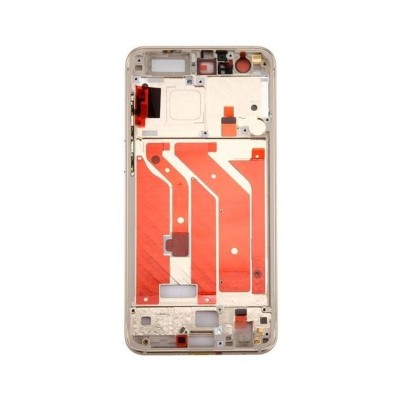 Lcd Frame Middle Chassis For Honor 9 Gold By - Maxbhi Com
