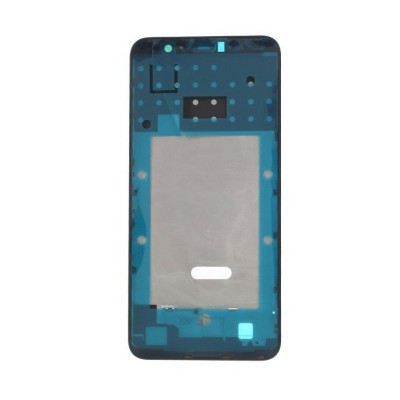 Lcd Frame Middle Chassis For Huawei P Smart Black By - Maxbhi Com