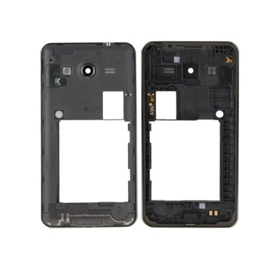 Lcd Frame Middle Chassis For Samsung Galaxy Core Ii Dual Sim Smg355h Black By - Maxbhi Com