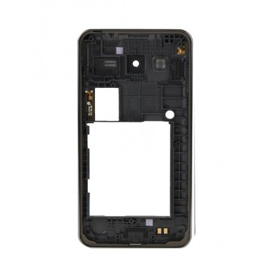 Lcd Frame Middle Chassis For Samsung Galaxy Core Ii Dual Sim Smg355h White By - Maxbhi Com