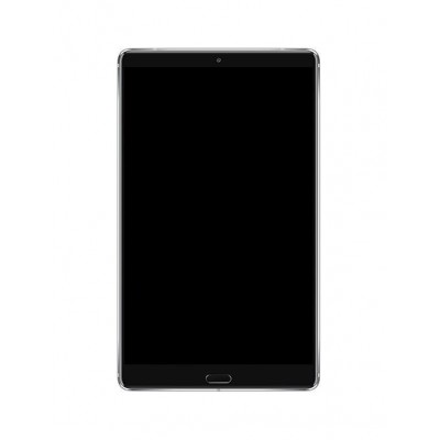 Lcd Frame Middle Chassis For Huawei Mediapad M5 8 Black By - Maxbhi Com