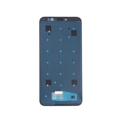 Lcd Frame Middle Chassis For Huawei Y7 2018 Blue By - Maxbhi Com