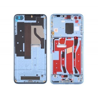 Lcd Frame Middle Chassis For Honor V30 Pro White By - Maxbhi Com