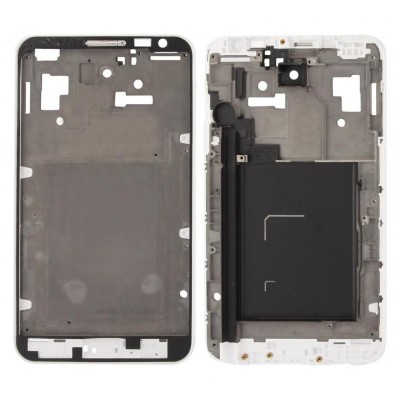 Lcd Frame Middle Chassis For Samsung Galaxy Note N7005 Pink By - Maxbhi Com