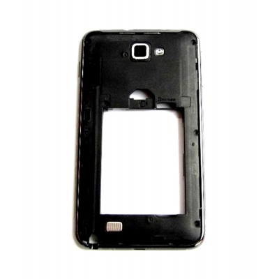 Lcd Frame Middle Chassis For Samsung I9220 Black By - Maxbhi Com