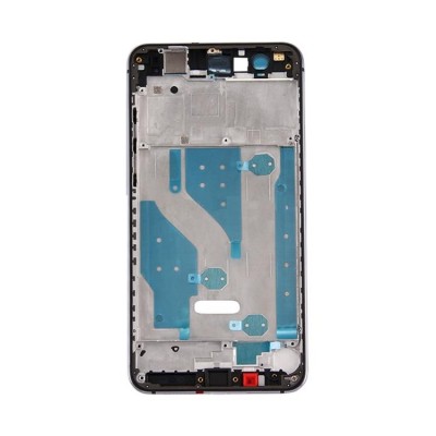 Lcd Frame Middle Chassis For Huawei Y7 Black By - Maxbhi Com