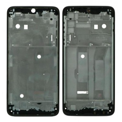Lcd Frame Middle Chassis For Motorola Moto G8 Play Black By - Maxbhi Com